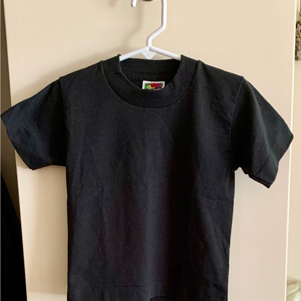 New kids black T-shirts